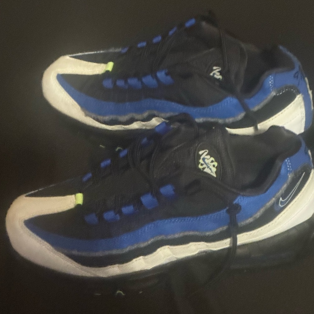 Nike Blue and White Sneakers